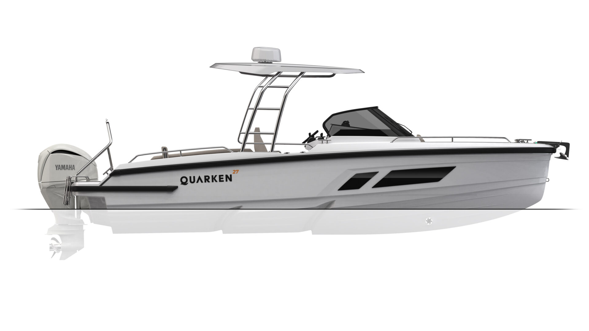 Quarken 27 T-Top side profile
