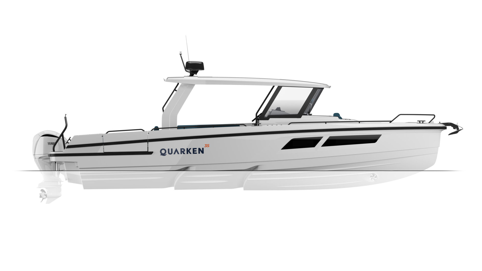 Quarken 35 Grand Tourer side profile